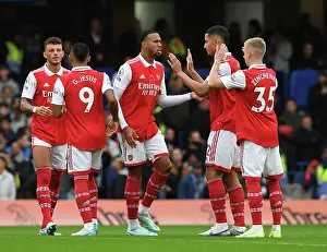 Arsenal's Defense Line-up Before Chelsea Clash in Premier League (2022-23)