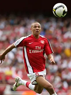 Arsenal's Defensive Battle: Kieran Gibbs vs Juventus at Emirates Cup, 2008