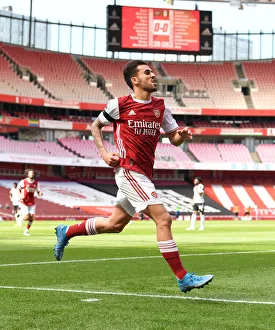 Arsenal V Fulham 2020-21 Prints: Arsenal's Disallowed Goal: Arsenal v Fulham, Premier League 2021 (Behind Closed Doors)