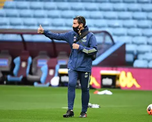 Aston Villa V Arsenal 2019-20 Prints: Arsenal's Doctor O'Driscoll at Aston Villa's Villa Park - Premier League Clash (2019-20)