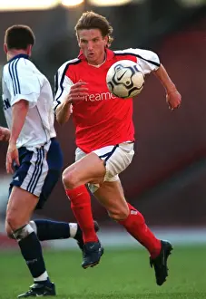 Arsenal's Dominance: Stefan Malz Scores in Arsenal's 4-0 Victory over Tottenham at Highbury, 2001