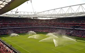 Arsenal V Southampton 2012:13 Prints: Arsenal's Dominant Display: 6-1 Victory Over Southampton in the Premier League (September 15)