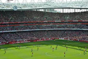 Arsenal V Southampton 2012:13 Prints: Arsenal's Dominant Performance: 6-1 Over Southampton at Emirages Stadium