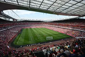 Arsenal V Southampton 2012:13 Prints: Arsenal's Dominant Performance: 6-1 Thrashing of Southampton at Emirates