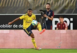 Images Dated 31st July 2019: Arsenal's Dominic Thompson in Action against Angers during 2019 Pre-Season Friendly