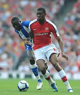 Arsenal V Wigan Athletic 2009-10 Prints: Arsenal's Double Diaby: 4-0 Victory Over Wigan Athletic