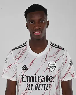 1st Team Photocall 2020-21 Prints: Arsenal's Eddie Nketiah at 2020-21 First Team Training Session