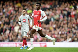 Arsenal's Eddie Nketiah: Unwavering Focus Amidst Emirates Stadium Battle (2023-24) - Arsenal vs Sheffield United