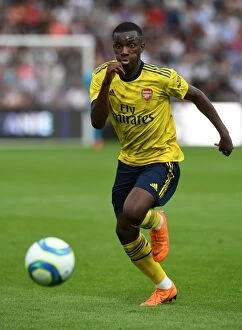 Images Dated 31st July 2019: Arsenal's Eddie Nketiah in Action: Angers Pre-Season Clash, 2019