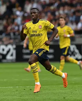 Angers SCO V Arsenal 2019-20 Prints: Arsenal's Eddie Nketiah in Action: Angers Pre-Season Friendly (2019)