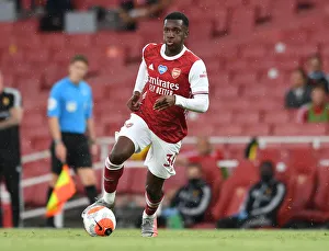 Arsenal's Eddie Nketiah in Action: Arsenal vs. Watford (2019-20 Premier League)