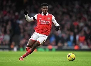 Arsenal's Eddie Nketiah in Action: Arsenal vs. Brentford (2022-23)