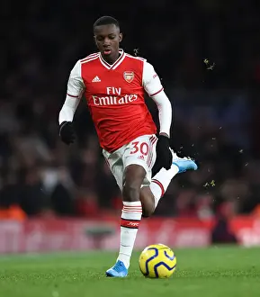 Arsenal's Eddie Nketiah in Action: Arsenal vs Sheffield United, Premier League 2019-2020