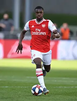 Arsenal's Eddie Nketiah in Action against Colorado Rapids (2019 Pre-Season Friendly)
