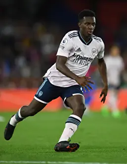 Arsenal's Eddie Nketiah in Action against Crystal Palace - Premier League 2022-23