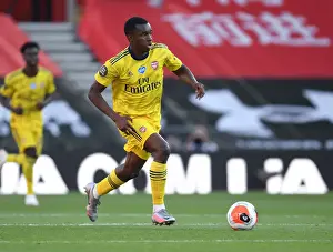 Southampton V Arsenal 2019-20 Prints: Arsenal's Eddie Nketiah in Action: Southampton vs Arsenal (2019-20)