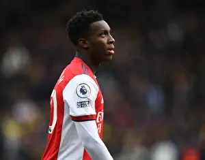 Arsenal's Eddie Nketiah in Action: Watford vs Arsenal, Premier League 2021-22