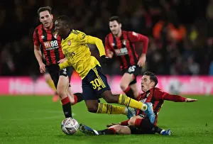 Arsenal's Eddie Nketiah Faces Off Against Bournemouth's Harry Wilson in FA Cup Clash
