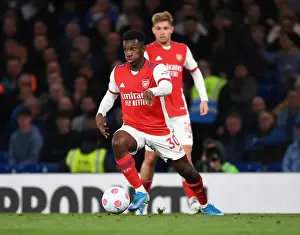 Arsenal's Eddie Nketiah Faces Off Against Chelsea at Stamford Bridge - Premier League 2021-22