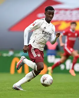 Arsenal's Eddie Nketiah Faces Off Against Liverpool in FA Community Shield Showdown