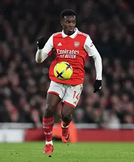 Arsenal's Eddie Nketiah Faces Off Against Manchester City in Premier League Battle