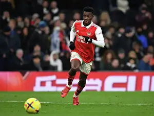 Arsenal's Eddie Nketiah Faces Off Against Tottenham Hotspur in Premier League Showdown (2022-23)