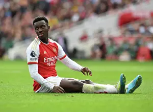 Arsenal's Eddie Nketiah Faces Off Against Tottenham in Thrilling 2023-24 Premier League Clash