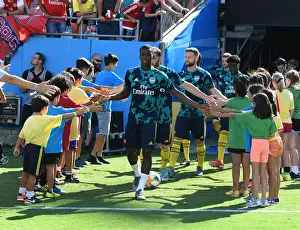Arsenal's Eddie Nketiah Gears Up for Arsenal vs Fiorentina in 2019 International Champions Cup