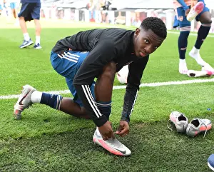 Arsenal's Eddie Nketiah Gears Up for Fulham Showdown in Premier League (2020-21)