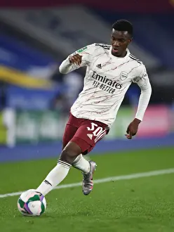 Arsenal's Eddie Nketiah Goes Head-to-Head with Leicester City in Carabao Cup Clash
