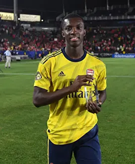 Arsenal's Eddie Nketiah Named Man of the Match in Arsenal vs. Bayern Munich 2019-20 International Champions Cup Clash