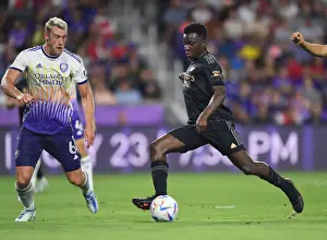 Orlando City SC V Arsenal 2022-23 Prints: Arsenal's Eddie Nketiah in Pre-Season Action Against Orlando City SC