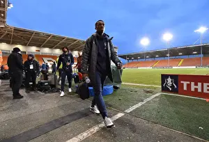 Arsenal's Eddie Nketiah Prepares for FA Cup Clash against Blackpool