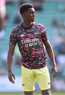 Arsenal's Eddie Nketiah Prepares for Hibernian Friendly in Edinburgh