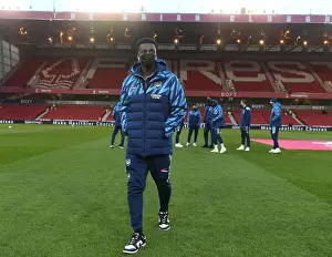 Arsenal's Eddie Nketiah Prepares for Nottingham Forest FA Cup Clash