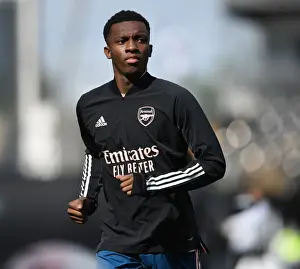Arsenal's Eddie Nketiah Readies for Fulham Clash in Premier League (2020-21)