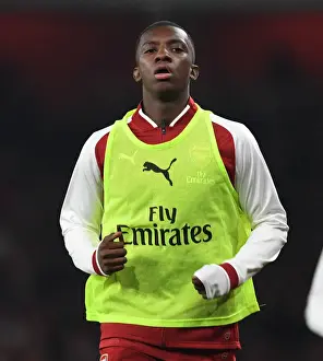 Arsenal's Eddie Nketiah: Ready to Shine in Carabao Cup Quarterfinal vs West Ham