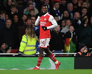 Arsenal's Eddie Nketiah Scores Dramatic Winner Against Brighton in Carabao Cup
