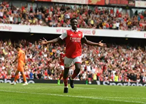 Arsenal's Eddie Nketiah Scores in Emirates Cup Clash Against Sevilla