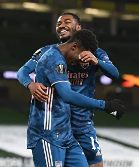 Dundalk V Arsenal 2020-21 Prints: Arsenal's Eddie Nketiah Scores First Goal: Dundalk FC vs Arsenal