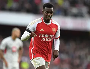 Arsenal V Sheffield United 2023-24 Prints: Arsenal's Eddie Nketiah Scores Third Goal in Arsenal's Victory over Sheffield United (2023-24)