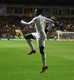Oxford United V Arsenal - FA Cup 2023 Prints: Arsenal's Eddie Nketiah Scores Third Goal in FA Cup Win Over Oxford United