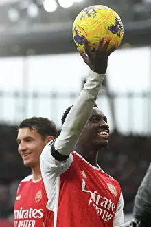 Arsenal's Eddie Nketiah Scores Hat-trick in Epic Comeback Against Sheffield United (2023-24 Premier League)