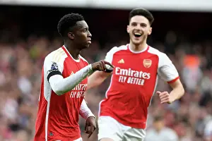 Arsenal's Eddie Nketiah Scores Hat-trick vs Sheffield United in the 2023-24 Premier League