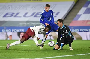 Arsenal's Eddie Nketiah Scores Second Goal in Carabao Cup Match Against Leicester City