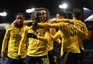 Arsenal's Eddie Nketiah Scores Second Goal vs. Portsmouth in FA Cup Fifth Round