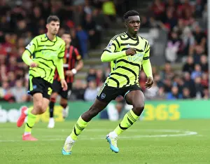 Arsenal's Eddie Nketiah Scores the Winner: Arsenal Triumphs Over AFC Bournemouth (2023-24 Premier League)