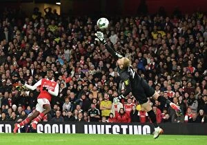 Images Dated 9th November 2022: Arsenal's Eddie Nketiah Scores the Winner Against Brighton in Carabao Cup Third Round