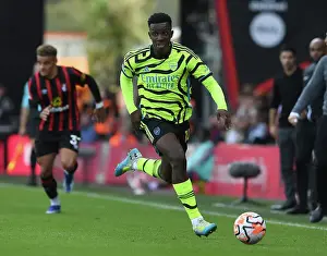 Arsenal's Eddie Nketiah Shines in AFC Bournemouth Clash (2023-24 Premier League)