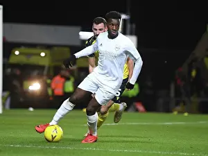 Oxford United V Arsenal - FA Cup 2023 Prints: Arsenal's Eddie Nketiah Shines: Arsenal Advance in FA Cup with Victory Over Oxford United